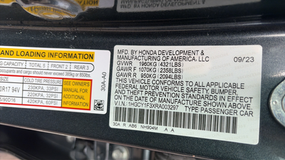 2024 Honda Accord EX
