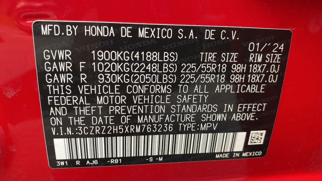 2024 Honda HR-V Sport