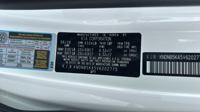 2027 Kia Carnival Hybrid LXS