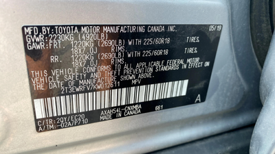 2019 Toyota RAV4 Hybrid XSE