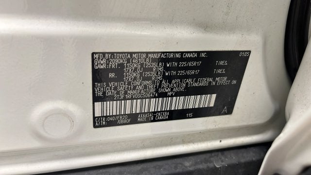 2025 Toyota RAV4 LE