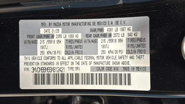 2025 Mazda Mazda CX-30 2.5 S Select Sport
