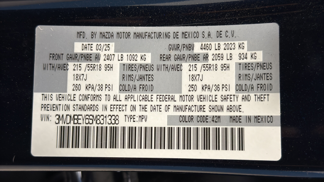 2025 Mazda Mazda CX-30 2.5 Turbo Premium Plus Package