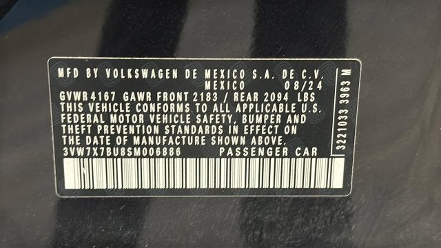 2025 Volkswagen Jetta 1.5T SE