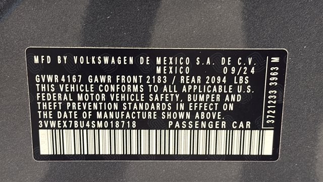 2025 Volkswagen Jetta 1.5T SE