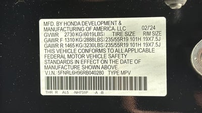 2024 Honda Odyssey Elite