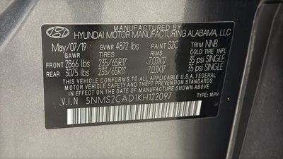 2019 Hyundai Santa Fe SE