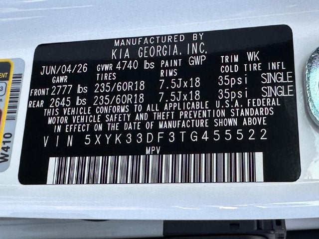 2026 Kia Sportage EX