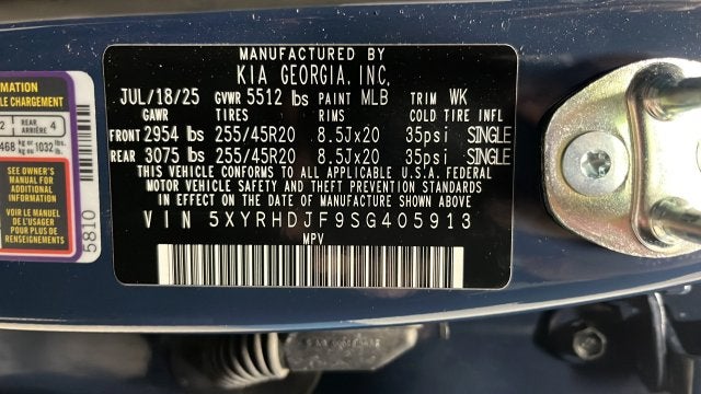 2025 Kia Sorento EX