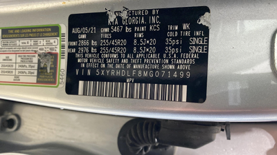 2021 Kia Sorento EX