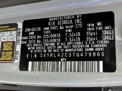 2026 Kia Sorento S