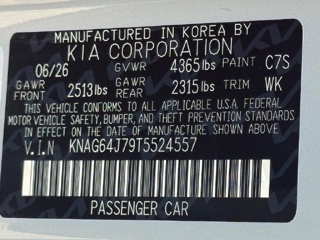 2026 Kia K5 GT-Line