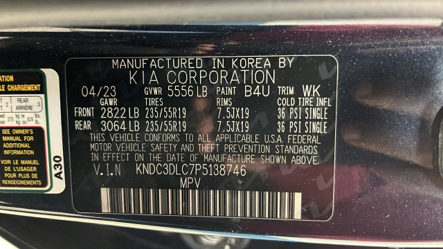 2023 Kia EV6 Wind
