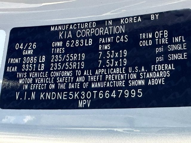 2026 Kia Carnival SX Prestige